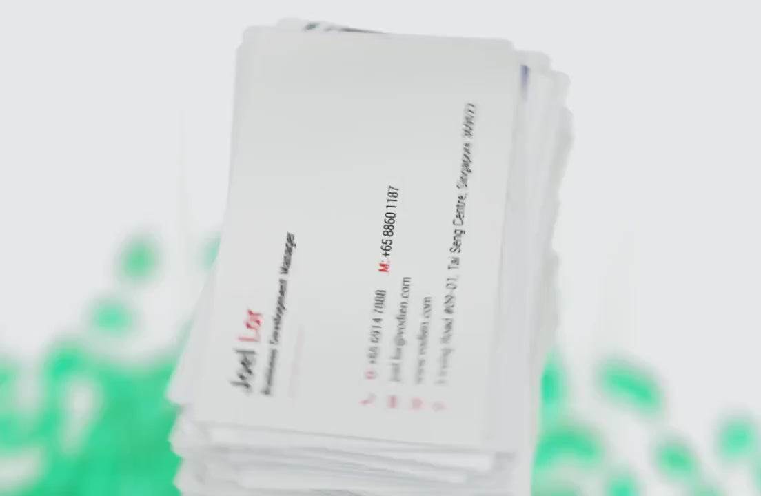 Video laden: Duurzame visitekaartjes