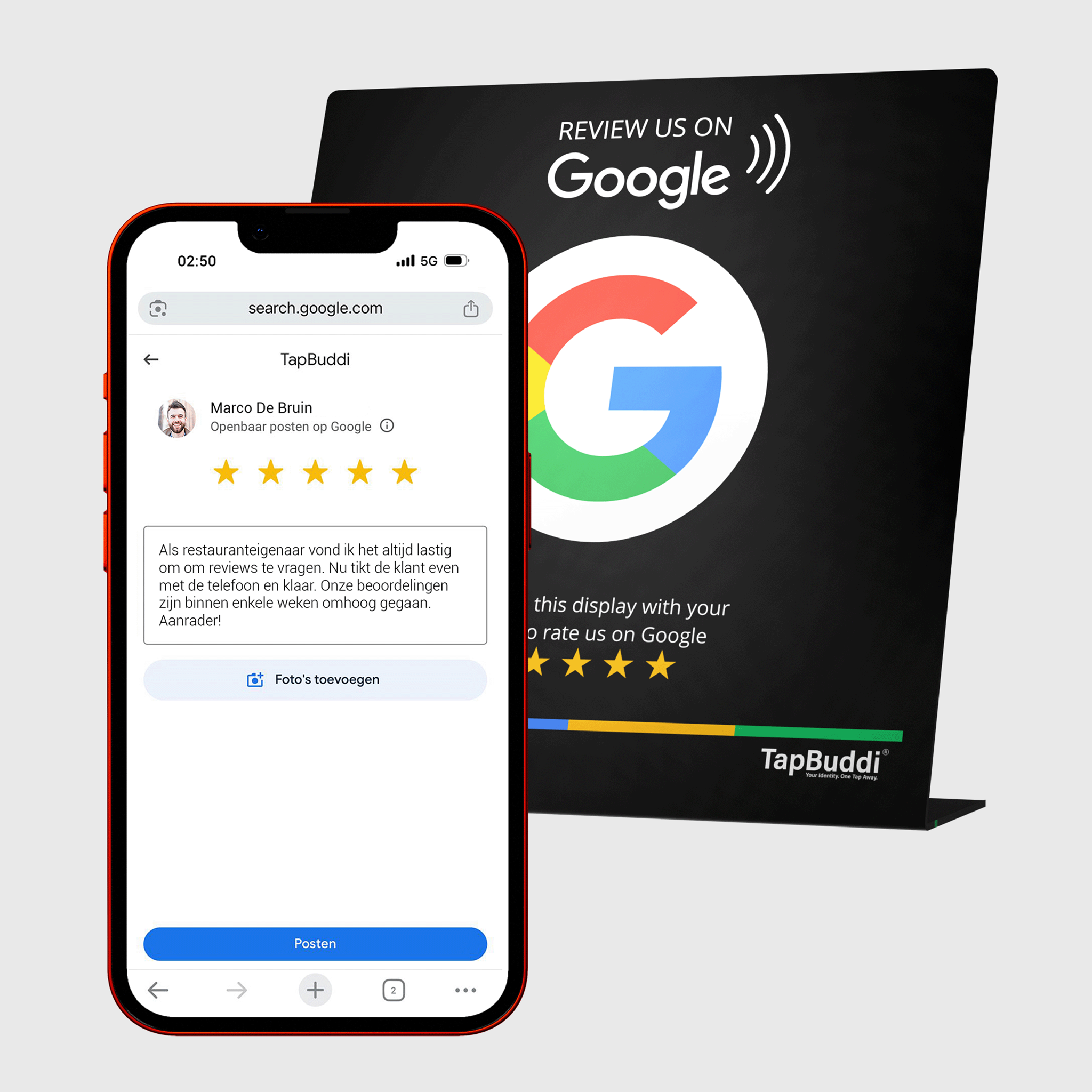 Review Booster Display Google Reviews